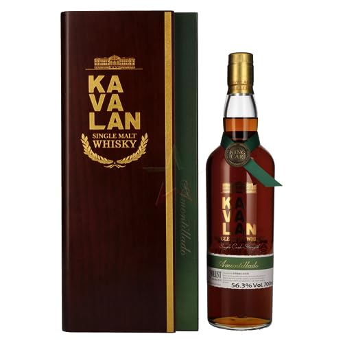Kavalan SOLIST Single Malt Whisky Amontillado in Holzkiste 56,30% 0,70 Liter von Kavalan