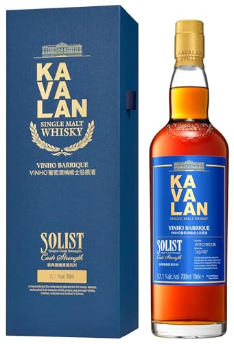 Kavalan Single Malt Whisky Solist Vinho Barrique in Geschenkpackung Taiwan (1 x 0.7 l) von Kavalan