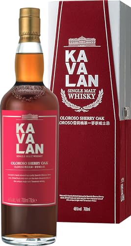 Kavalan Single Malt Whisky Sherry Oak 46% vol, 700ml von Kavalan