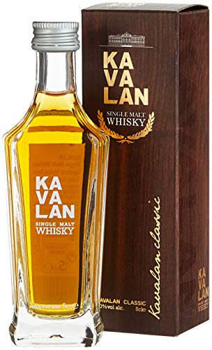 Kavalan Single Malt Whisky mit Geschenkverpackung (1 x 0.05 l) von Kavalan