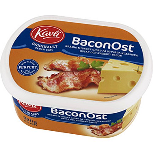 Kavli Baconost 330 g - Streichkäse mit Speck Kavli Baconost 330 g - Streichkäse mit Speck von Kavli