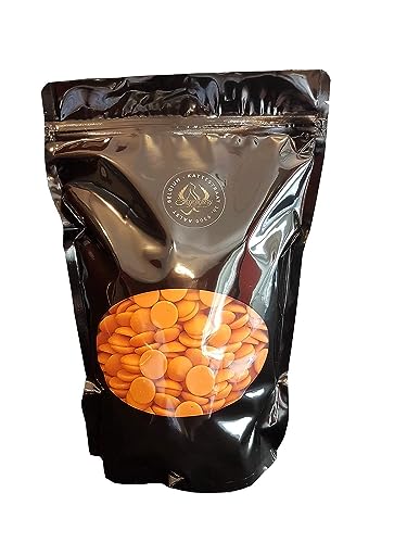 Legendary und Callebaut by Kay-Line Callets und Schoko Drops Orange (0,25 Kg) von Kay-line
