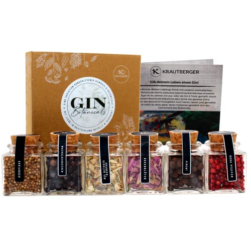 Kb KRAUTBERGER KRAUTBERGER BIO Gin Botanicals Geschenkset I 6 Premium Gewürze DIY Geschenk Box Weihnachten Geburtstag Zusätze Geschenkbox in Bio-Qualität, 1, 75.0 gramm Kb KRAUTBERGER KRAUTBERGER BIO Gin Botanicals Geschenkset I 6 Premium Gewürze DIY Geschenk Box Weihnachten Geburtstag Zusätze Geschenkbox in Bio-Qualität, 1, 75.0 gramm von Kb KRAUTBERGER