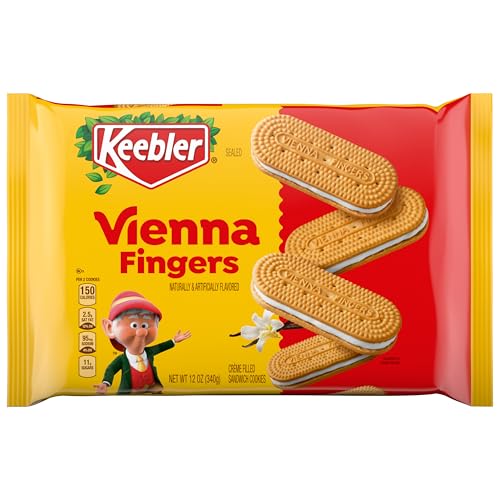 Keebler Vienna Fingers Creme gefüllte Sandwich-Kekse, 340 ml von Keebler