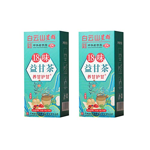 18 Flavors of Liver Protection Tea, 18 Flavors Liver Care Tea, Everyday Nourishing Liver Tea, biologisch und naturbelassen Tee, Everyday Nourishing Liver Tea, Herbs Nourishing Liver Tea (2Box) von Keeplus