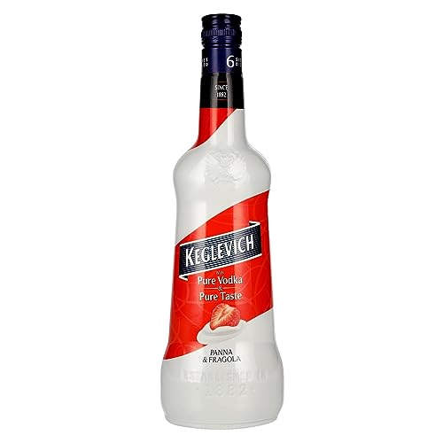 Keglevich Delicious Vodka PANNA & FRAGOLA 17% Vol. 0,7l von Keglevich