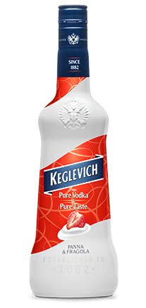 Keglevich Likör Vodka Panna & Fragola 0,7l von Keglevich
