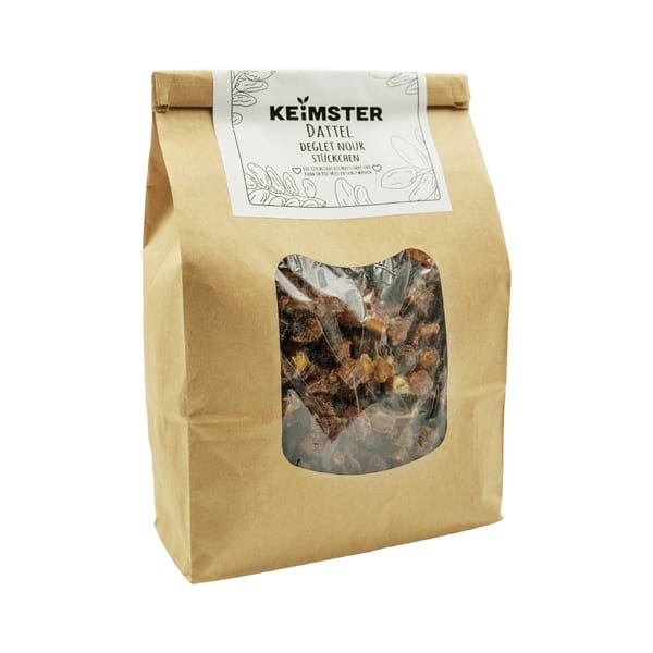 Bio-Datteln Deglet Nour getrocknet - 1 kg Bio-Datteln Deglet Nour getrocknet - 1 kg von Keimster