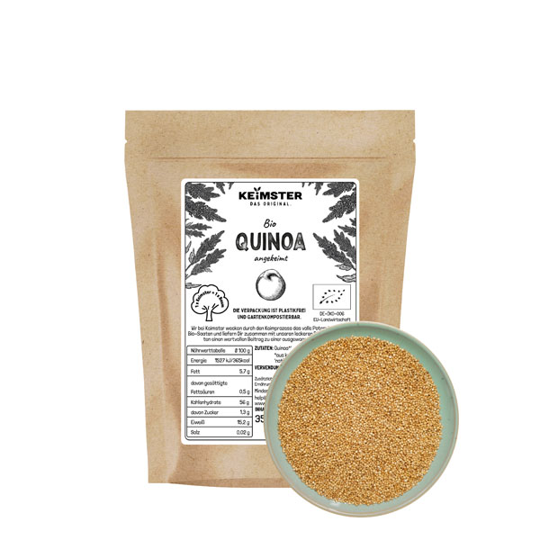 Gekeimter Bio-Quinoa - 350 g Gekeimter Bio-Quinoa - 350 g von Keimster