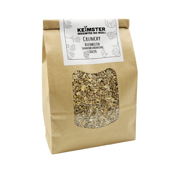 Gekeimtes Crunchy Bio-Müsli - 1 kg - Keimster Gekeimtes Crunchy Bio-Müsli - 1 kg - Keimster von Keimster