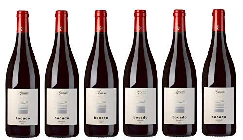 6x 0,75l - 2020 er - Kellerei Andrian - Bocado - Vernatsch - Alto Adige D.O.C. - Südtirol - Italien - Rotwein trocken von Kellerei Andrian