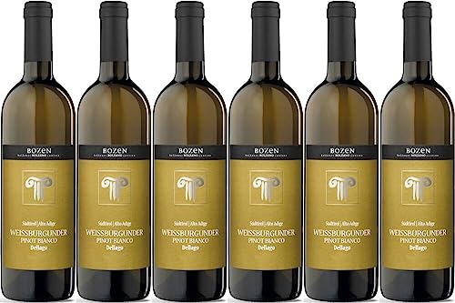 6x Weissburgunder Dellago 2022 - Kellerei Bozen, Südtirol - Weißwein von Kellerei Bozen