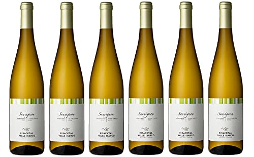 6x 0,75l - 2023er - Kellerei Eisacktal - Sauvignon - Alto Adige D.O.P. - Südtirol - Italien - Weißwein trocken 6x 0,75l - 2023er - Kellerei Eisacktal - Sauvignon - Alto Adige D.O.P. - Südtirol - Italien - Weißwein trocken von Kellerei Eisacktal