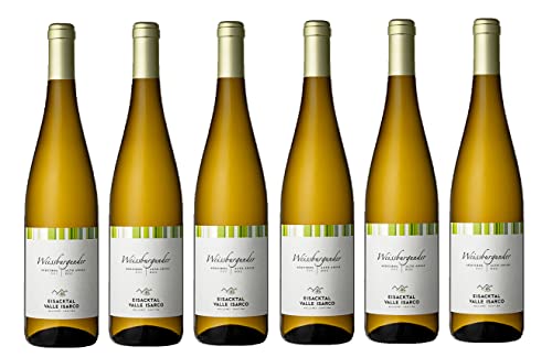 6x 0,75l - 2023er - Kellerei Eisacktal - Weißburgunder - Alto Adige D.O.P. - Südtirol - Italien - Weißwein trocken 6x 0,75l - 2023er - Kellerei Eisacktal - Weißburgunder - Alto Adige D.O.P. - Südtirol - Italien - Weißwein trocken von Kellerei Eisacktal