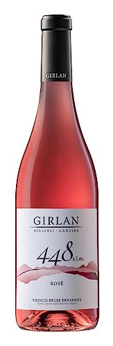 448 s.l.m Cuvée Rosé IGT 2020 von der Kellerei Girlan (1x0,75l), trockener Roséwein aus Südtirol von Girlan