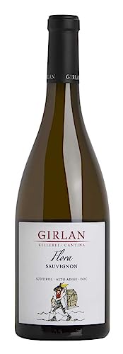 Flora Sauvignon DOC 2018 von der Kellerei Girlan (1x0,75l), trockener Weißwein aus Südtirol von Kellerei Girlan