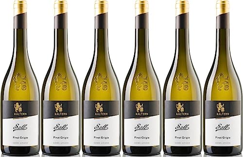 6x Pinot Grigio Soll 2022 - Kellerei Kaltern, Südtirol - Weißwein von Kellerei Kaltern