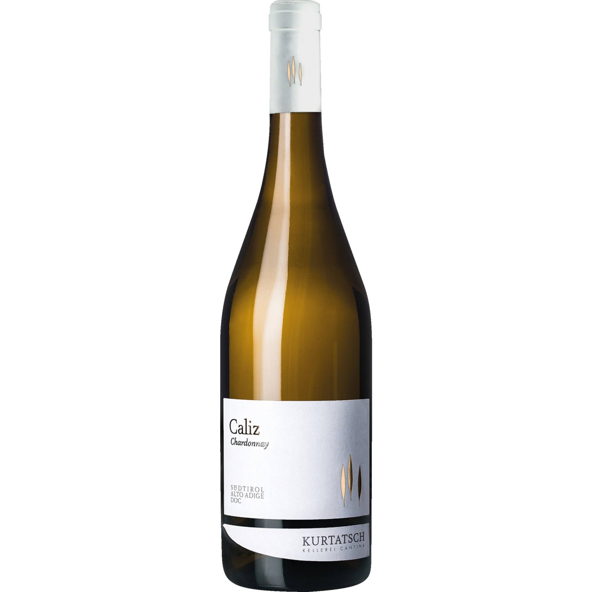 Kurtatsch Chardonnay CALIZ, Südtirol DOC, Trentino, 2022, Weißwein von Kellerei Kurtatsch, Weinstr. 23, 39040 Kurtatsch, Italia