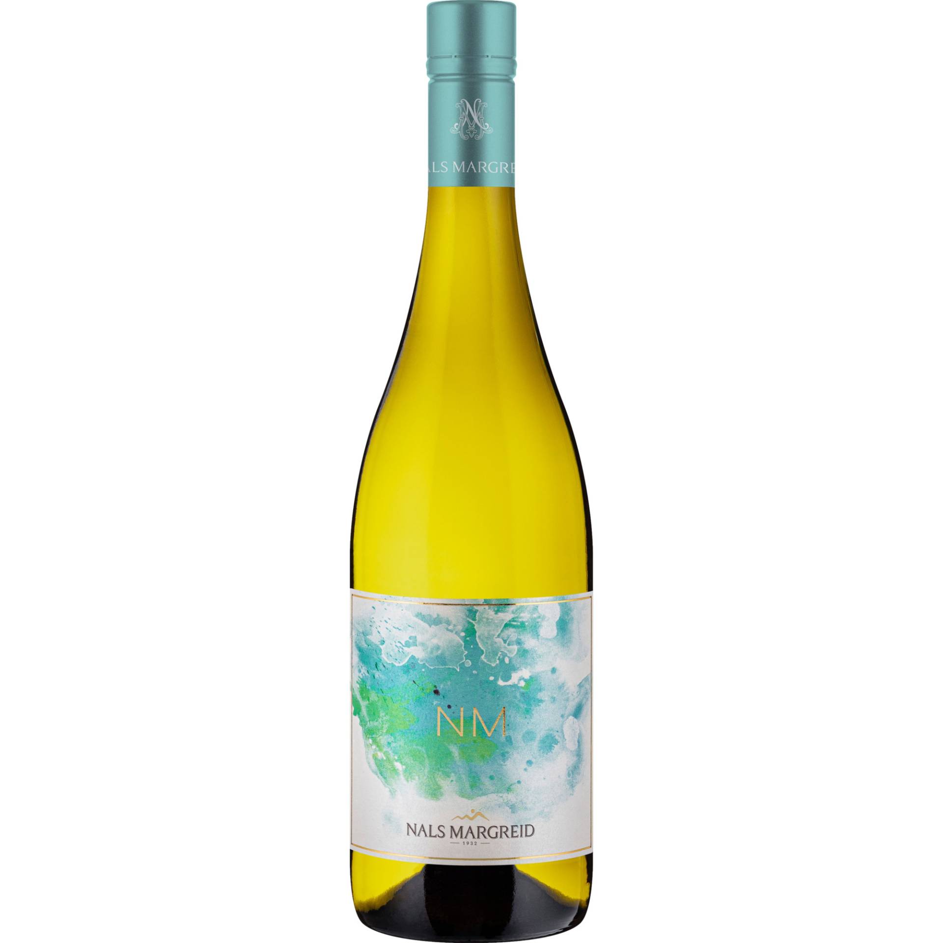Nals Margreid NM Cuvée Chardonnay Sauvignon Blanc, Vigneti delle Dolomiti IGP, Südtirol, 2023, Weißwein von Kellerei Nals Margreid / Heiligenberger Weg 2 / I - 39010 Nals / Südtirol