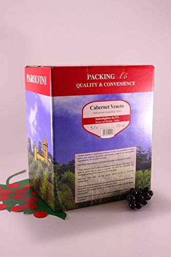 Cabernet del Veneto 12% 5 lt. Bag in Box - Kellerei Parol Vini von Kellerei Parol Vini