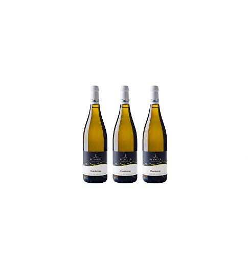 St. Pauls Chardonnay Alto Adige DOC Südtiroler Weißwein Wein trocken (3 Flaschen) von Kellerei St. Pauls
