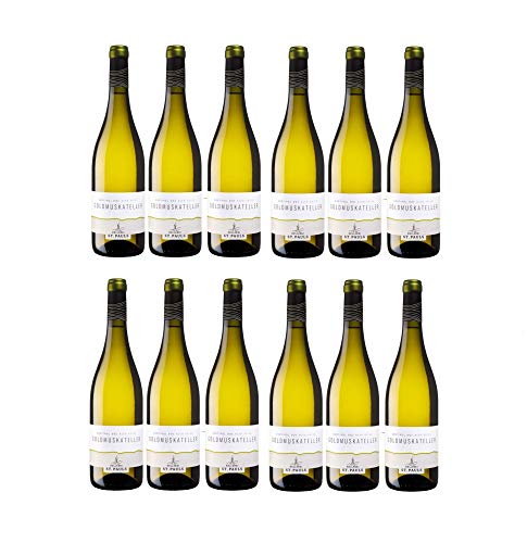 St. Pauls Goldmuskateller Alto Adige DOC Südtiroler Weißwein Wein trocken (12 Flaschen) von Kellerei St. Pauls
