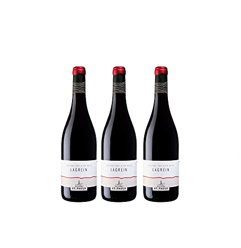 St. Pauls Lagrein Alto Adige DOC Südtiroler Rotwein Wein trocken Italien (3 Flaschen) von Kellerei St. Pauls