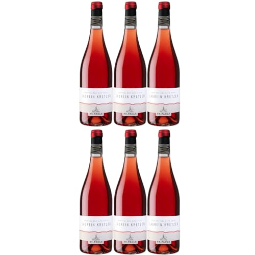 St. Pauls Lagrein Kretzer Rosé Alto Adige DOC Südtiroler Roséwein Wein trocken (6 Flaschen) von Kellerei St. Pauls