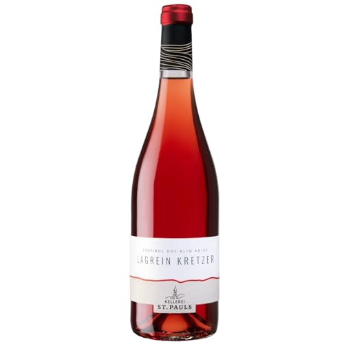 St. Pauls Lagrein Kretzer Rosé Alto Adige DOC Südtiroler Roséwein Wein trocken Inkl FeinWert E-Book (1 x 0,75l) von Kellerei St. Pauls