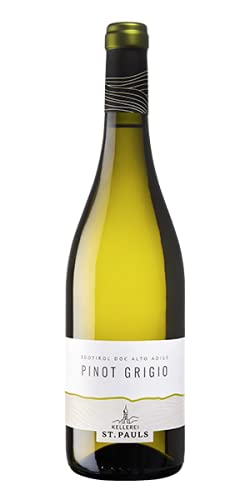 St. Pauls Pinot Grigio Alto Adige DOC Südtiroler Weißwein Wein trocken von Kellerei St. Pauls