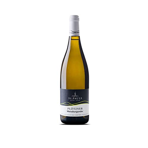 St. Pauls Plötzner Weißburgunder Alto Adige DOC Südtiroler Weißwein Wein trocken I Visando Paket (1 x 0,75l) von GREAT BRITISH TRADING LIMITED