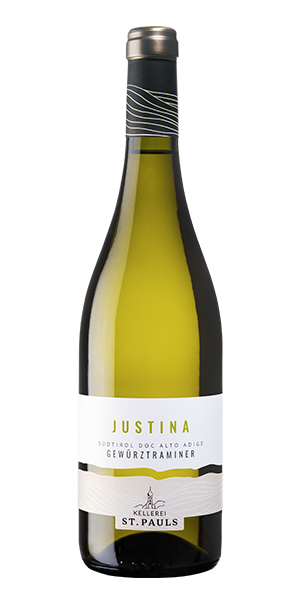 "Justina" Gewürztraminer Alto Adige DOC 2023 "Justina" Gewürztraminer Alto Adige DOC 2023 von Kellerei St. Pauls