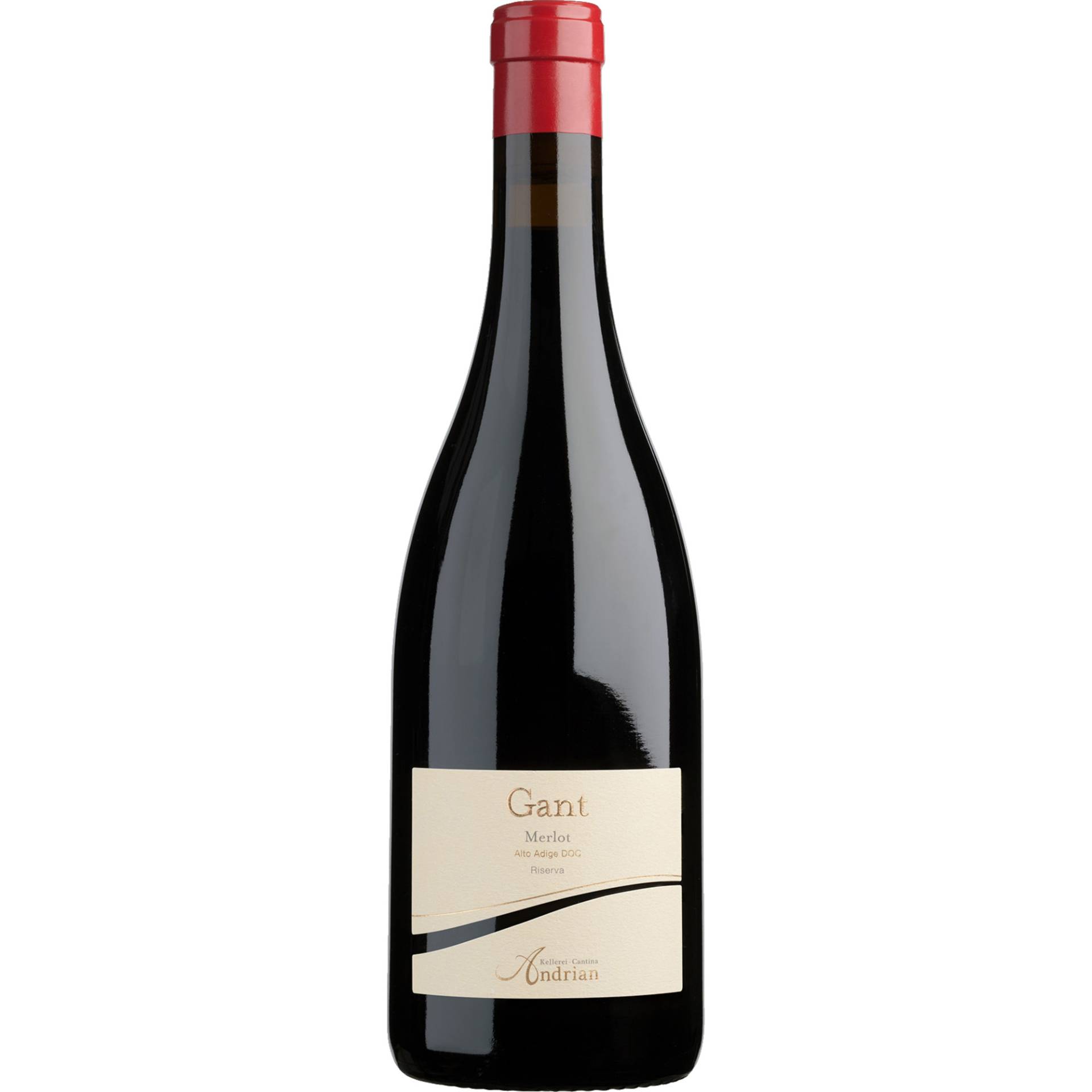 Gant Merlot Riserva, Alto Adige DOC, Südtirol, 2020, Rotwein von Kellerei Terlan,39018,Terlan (BZ),Italien