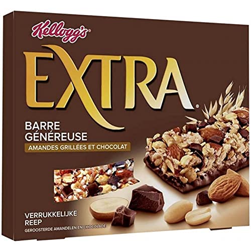 Kellogg's Extra Barre Chocolat et Amandes 128g (lot de 3) von Kellogg's Extra