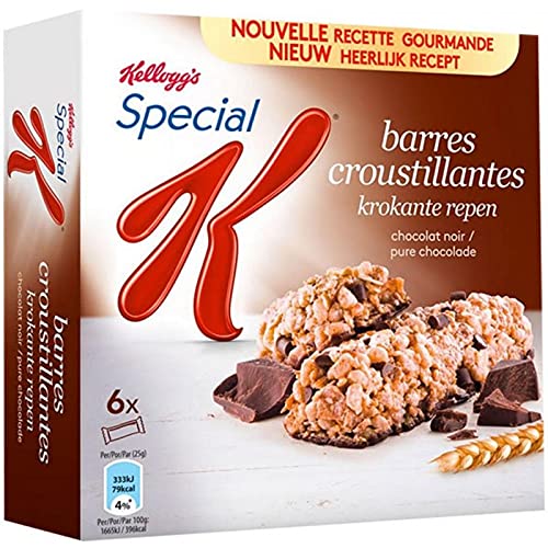 Special K Barre Céréales Chocolat Noir 129g (lot de 3) von Kellogg's Special K