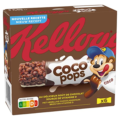 Barrita De Cereales Chocolate Kelloggs 6x20g von Kellogg's