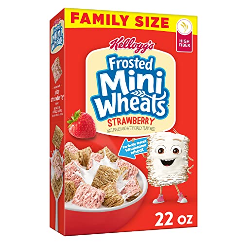 Frosted Mini Wheats Strawberry Breakfast Cereal - 22oz - Kellogg's von Kellogg's