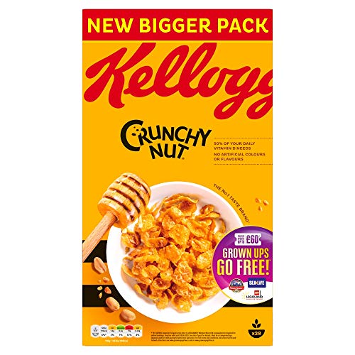 Kellogg's Crunchy Nut Original Cereal, 840g von Kellogg's