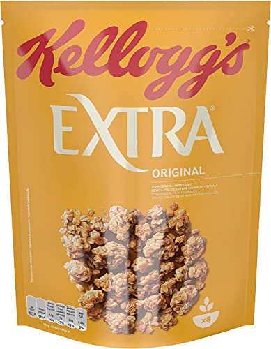 Kellogg's Extra Original Knusprige Haferflocken 100% Vollkorn 375g-Packung von Kellogg's