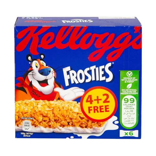 Kellogg's Frosties Snack Bar 6 X 25G by Kellogg's Kellogg's Frosties Snack Bar 6 X 25G by Kellogg's von Kellogg's