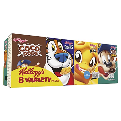 Kellogg's Variety Getreidemischung, sortiert in 8 Portionen, Einzelpackung mit 220 g (1 x 220 g) von Kellogg's