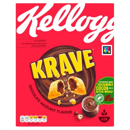 Kellogg's Krave Choc Hazelnut Müsli, 410 g Kellogg's Krave Choc Hazelnut Müsli, 410 g von Kellogg's