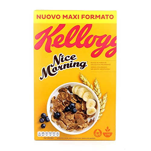 Kellogg's Nice morning Cereals mit natürlichen Weizenkleiefasern 500g Kellogg's Nice morning Cereals mit natürlichen Weizenkleiefasern 500g von Kellogg's
