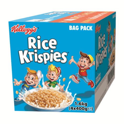 Kellogg's Rice Krispies Classic, 4er pack (4 x 400 g Karton) von Kellogg's