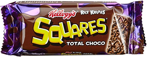 Kellogg's Rice Krispies Squares Total Choco, 30er Pack (30 x 36 g Karton) von Kellogg's
