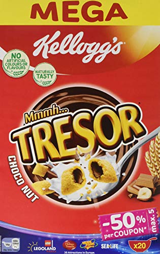 Kellogg's Tresor Choco Nut, 6er Pack (6 x 600 g) von Kellogg's