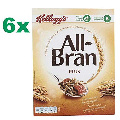 Kelloggs All-Bran Fibre plus 6x500g (Cerealien) von Kellogg's