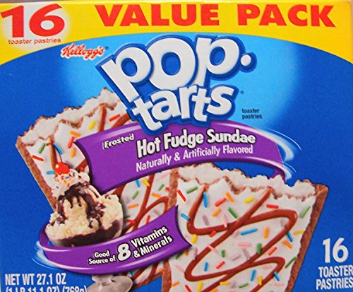 Pop Tarts Frosted Hot Fudge Sundae Pastries 16 Count von Pop Tarts