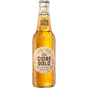 Kelterei Heil Bio Cidre Gold, 12er Pack (12 x 0.33 l) von Kelterei Heil