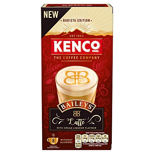 Kenco Baileys Latte Instant Coffee 8 Beutel von Kenco